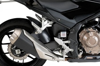 Guardabarros trasero Honda CB500 Hornet 2024, CB500F 2022-2024, CB500X 2022-2024, CBR500R 2022-2023 negro