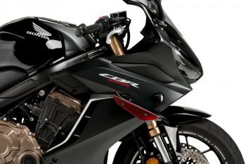 Alerones downforce laterales sport Honda CBR650R 2021-2023 rojos