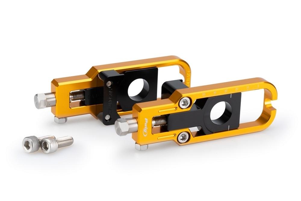Tensores cadena aluminio CNC Honda XL750 Transalp 2023-2024, CRF1100L Africa Twin 2020-2024 color oro
