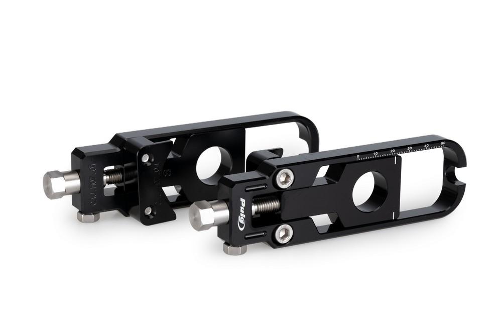 Tensores cadena aluminio CNC Honda NT1100 2022-2024 negros