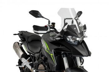 Deflectores frontales QJ Motor SRT 550 /X 2023-2024, SRT700X 2023-2024 transparentes