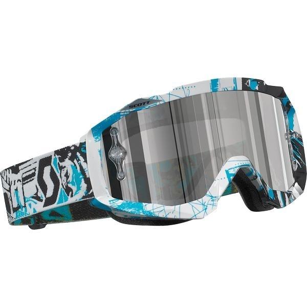 Gafas Scott Hustle MX Vice negra-azul