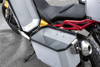 Kit maletas laterales Moto Guzzi V85TT 33L+39L Aluminio