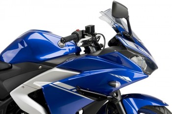 Alerones downforce laterales sport Yamaha YZF-R3 2015-2018 negros