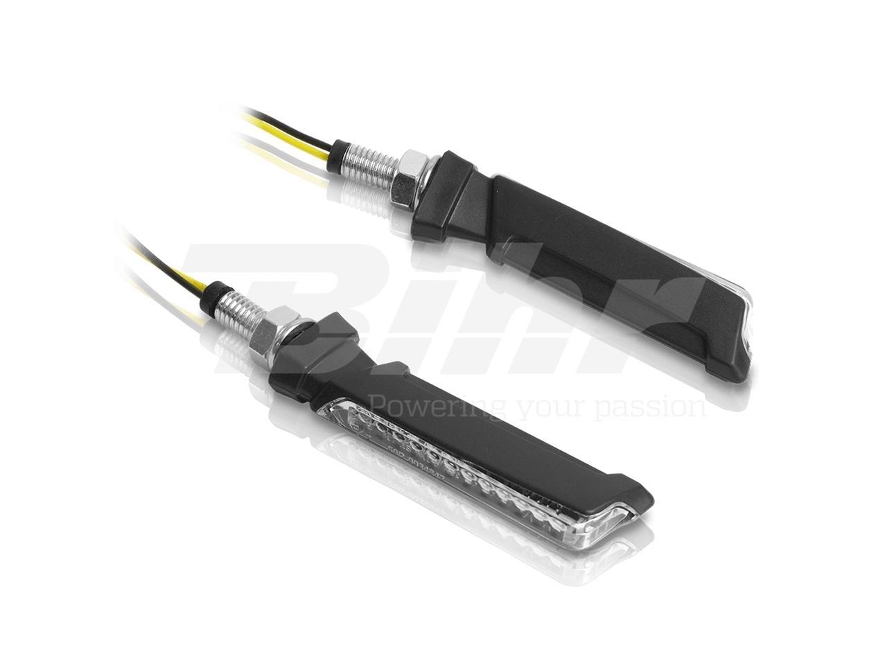 Juego de Intermitentes secuenciales LED V Parts 12V2.7W 76x11,5mm