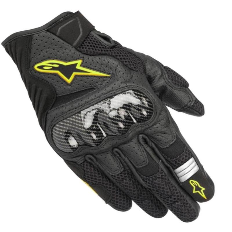Guantes Alpinestars SMX-1 Air V2 CL.Neg/Amarillo T.S