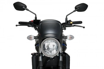 Placa frontal universal a la horquilla simil carbono