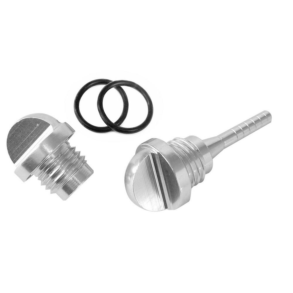 Juego tapones llenado aceite Yamaha T-MAX 500/530 platas