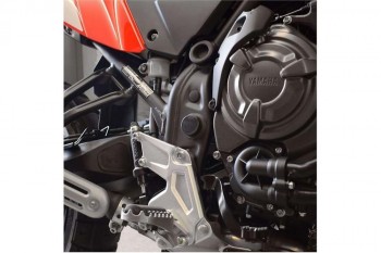 Tapones chasis Yamaha Tenere 700 2019-2024 negros