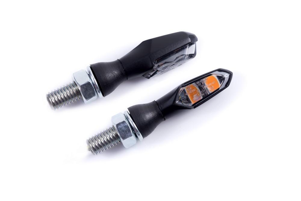 Intermitentes Puig Putt negros a leds homologados  (par)