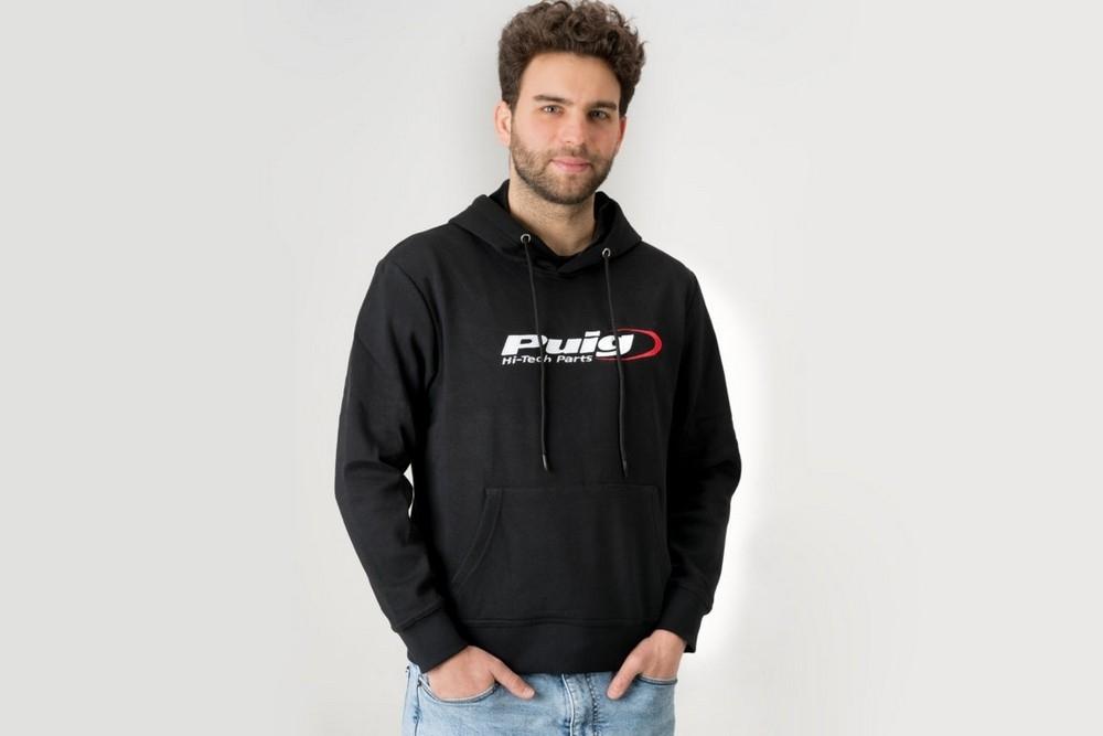 Sudadera PUIG HI-TECH PARTS talla XS C/negro