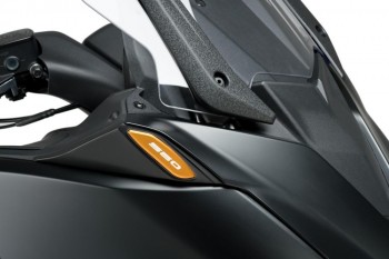 Juego tapitas base espejo Yamaha T-Max 560 2020-2021 color oro