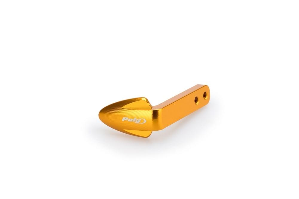 Punta final protector maneta embrague Puig color oro