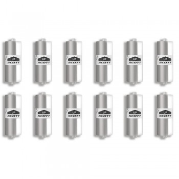 Recambio 12 rollos para kit Works film system (WFS) para gafas Scott