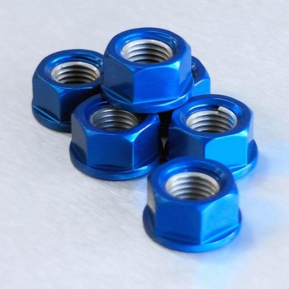 Tornillería de corona 10mm x 1,25 (6 pack) Alumini