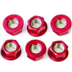 Tornillería de corona 12mm x 1,25 (6 pack) Alumini
