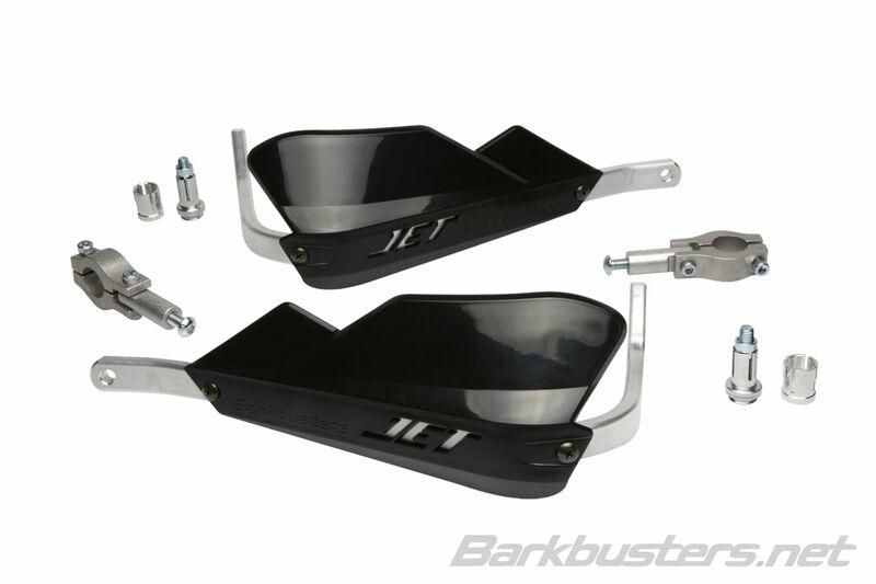 Paramanos Barkbusters Jet abiertos manillar 22mm negros