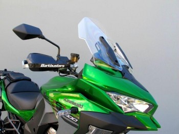 Estructura central aluminio paramanos Barkbusters Kawasaki Versys 1000 2019-2022