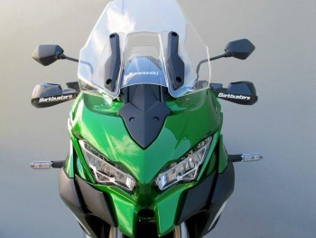 Estructura central aluminio paramanos Barkbusters Kawasaki Versys 1000 2019-2022