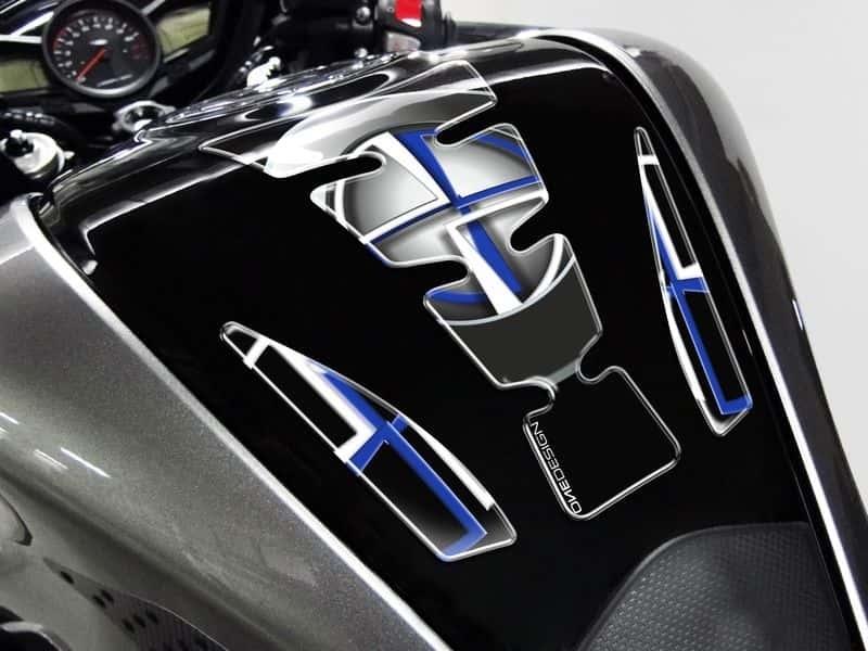 Protector de Deposito WINGS BMW C/negro-azul
