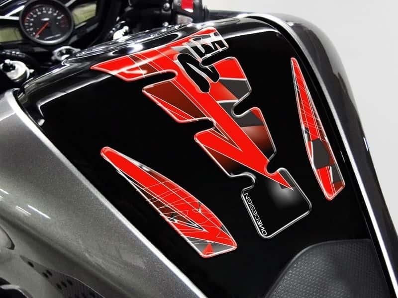 Protector de Deposito WINGS NINJA C/rojo-negro