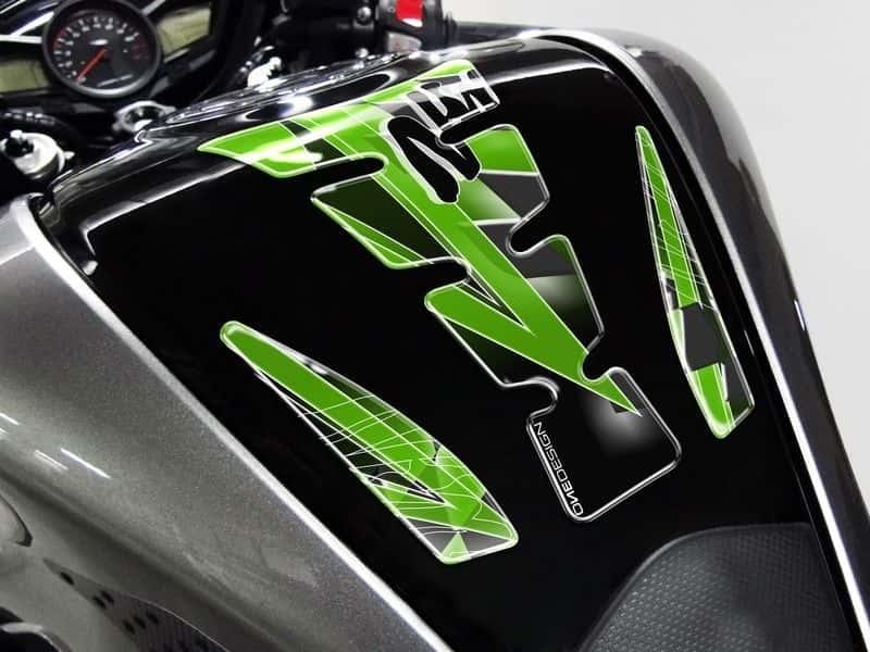 Protector de Deposito WINGS NINJA C/verde-negro