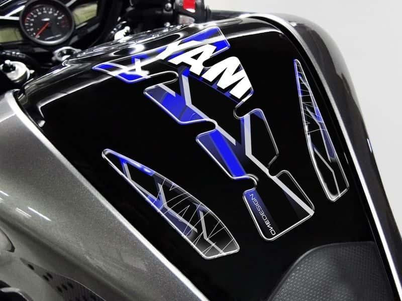 Protector de Deposito WINGS Yamaha C/azul-negro