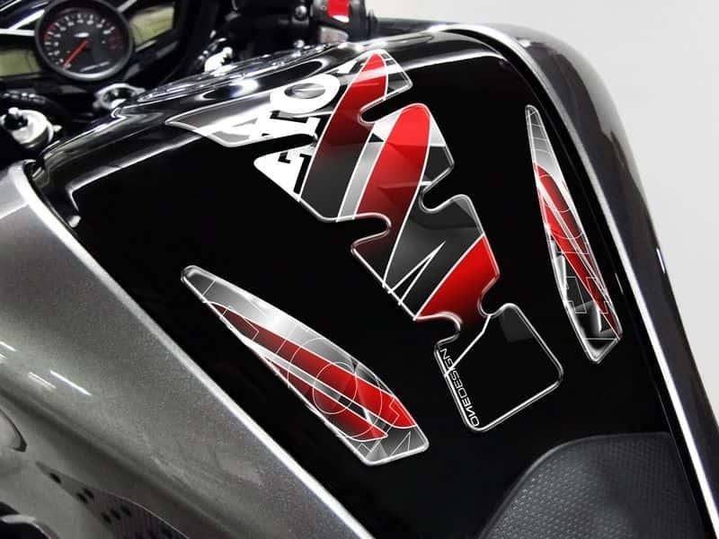 Protector de Deposito WINGS Honda C/gris-negro