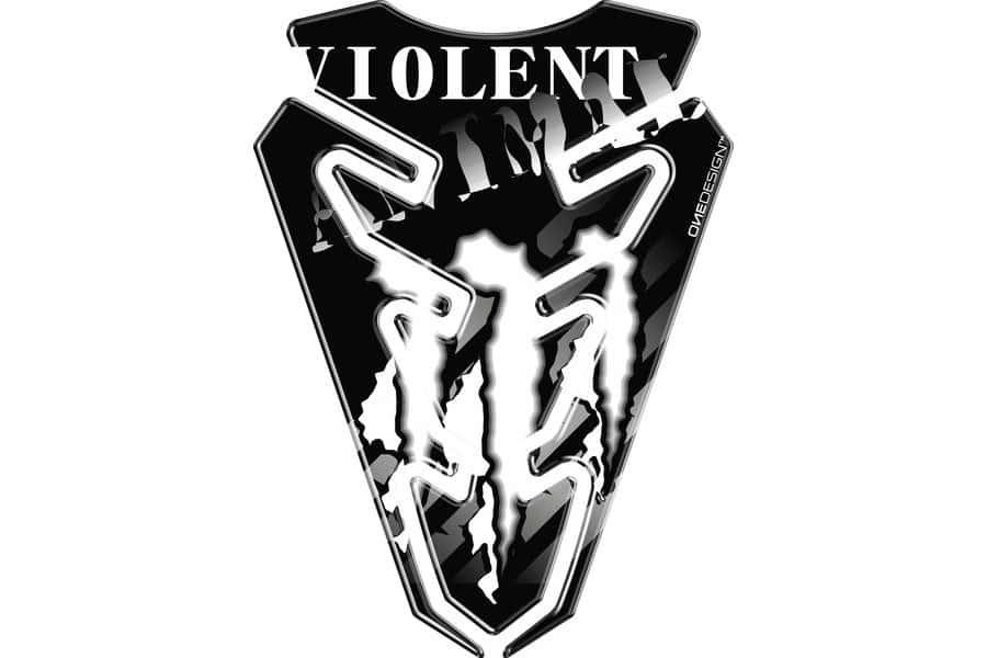 Protector de Deposito VIOLENT C/negro