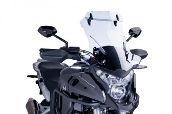 Visera multiregulable 313x100mm fijada con tornillos Puig transparente