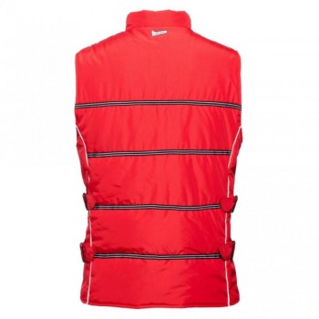 Chaleco Vespa V-Stripes rojo unisex Talla L