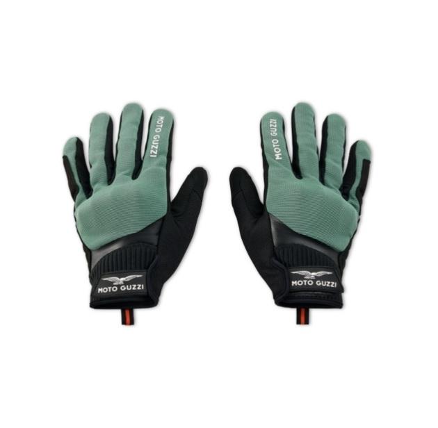 Guantes Moto Guzzi Summer Touch verdes talla XL