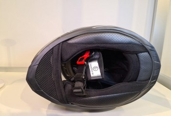 Casco integral AWA blanco-negro mate Talla S