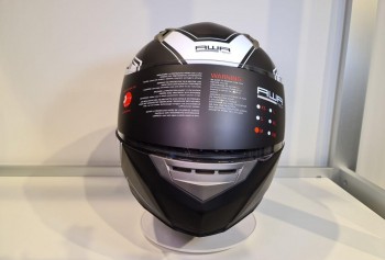 Casco integral AWA blanco-negro mate Talla S