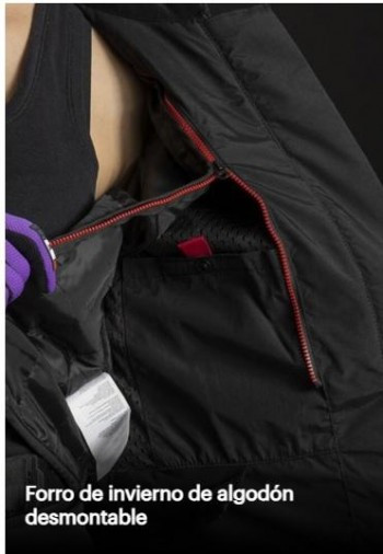 Chaqueta LS2 Serra Evo lady Negra
