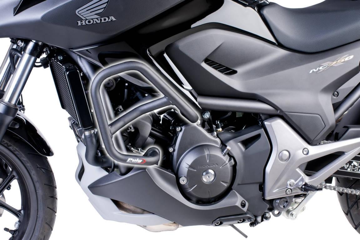 Defensas Honda NC700S/X 2012-2013, NC750S/X 2014-2020 negras