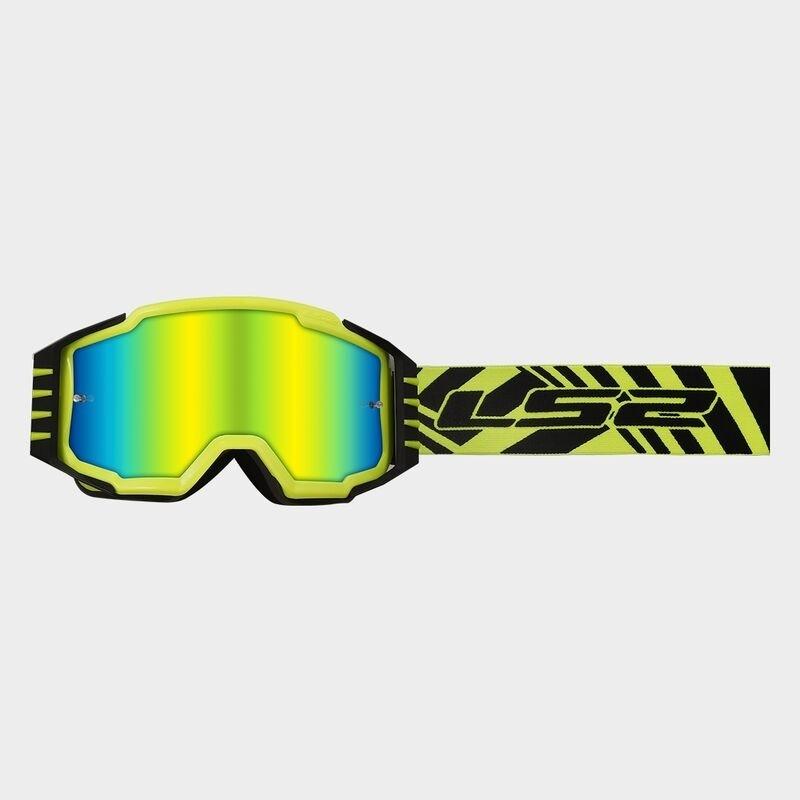 Gafas LS2 Charger Pro Amarillas lente iridium