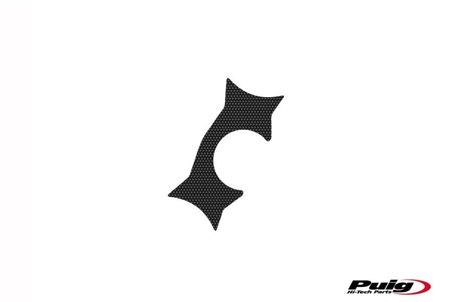 Adhesivo protector tija superior horquilla Kawasaki ZZR1400 2006-2011 modelo naked gris