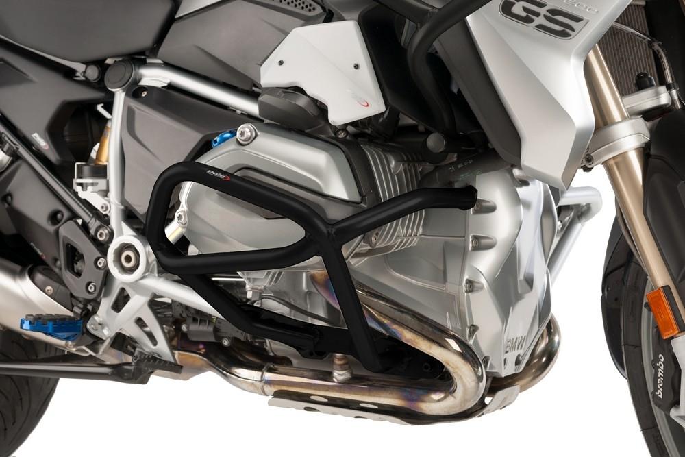 Defensas BMW R1200GS 2014-2018 parte inferior negras
