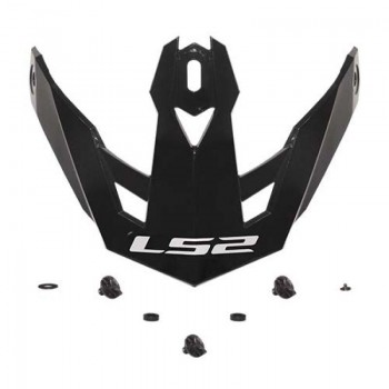 Visera casco LS2 OF606 negro mate