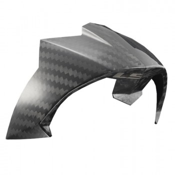 LS2 FF805 spoiler matt Carbon for FIM version