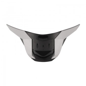 LS2 FF808 air vent chin glitter white