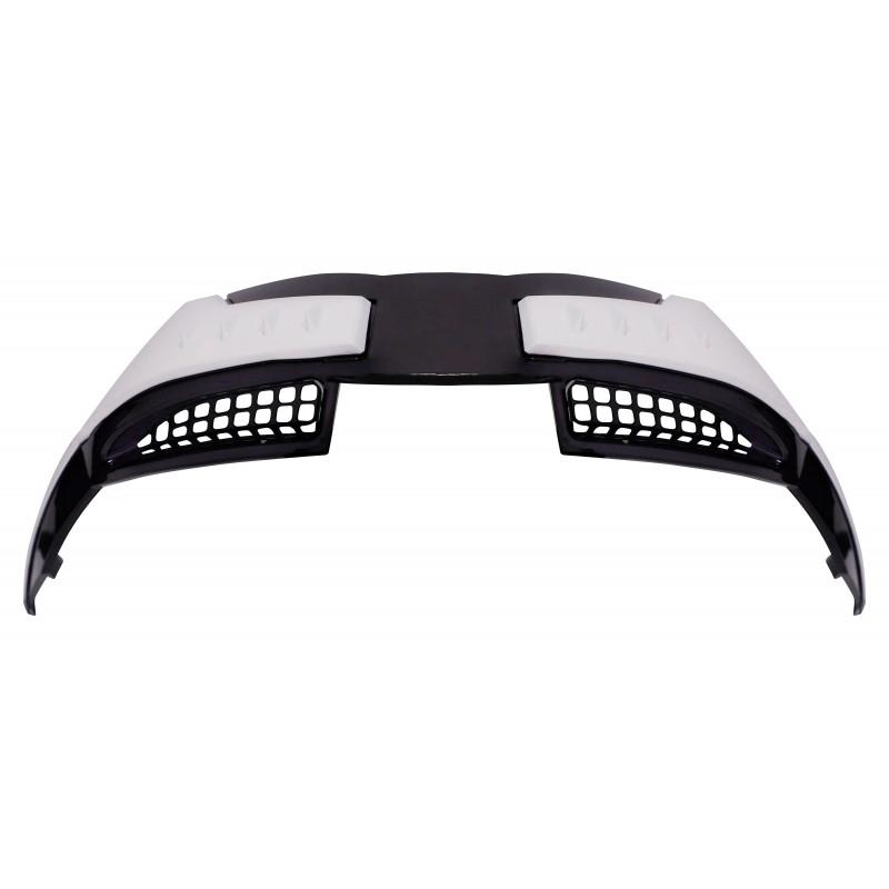 LS2 FF808 air vent reear glitter white