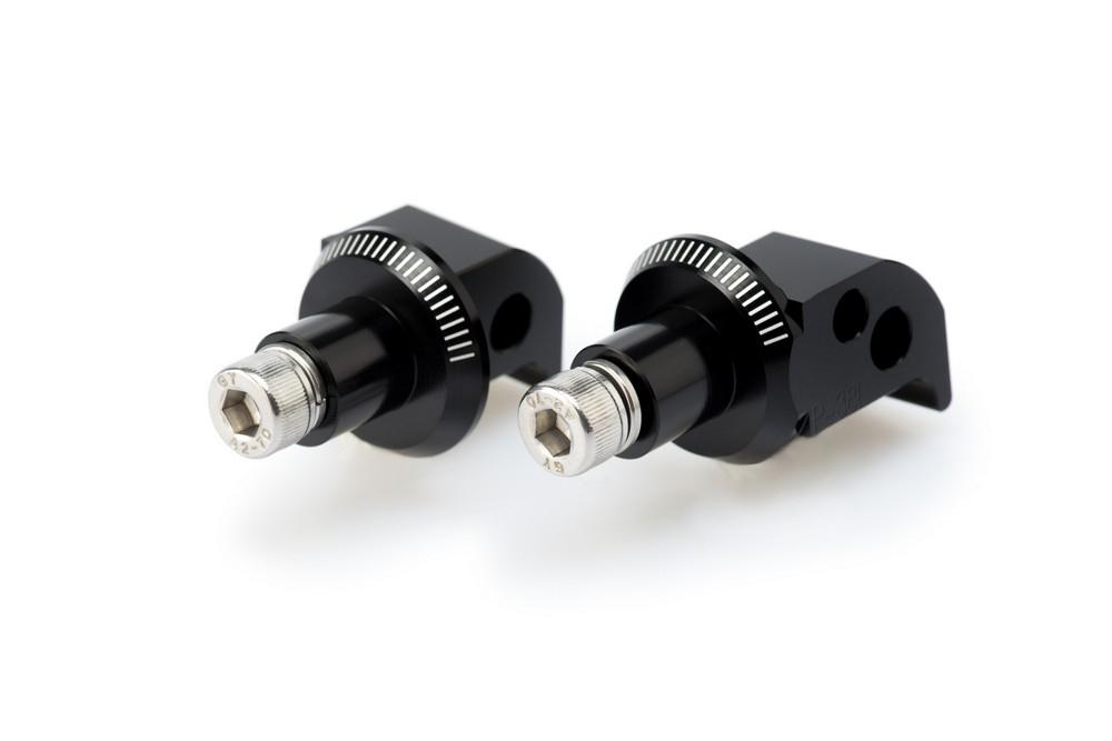 Herrajes para estriberas pasajero Puig Yamaha FZ8 2011-2016
