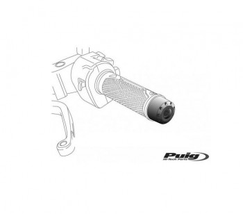 Contrapesos aluminio cortos Suzuki, Yamaha X-Max color oro