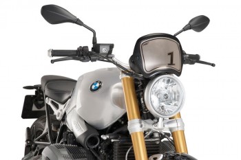 Placa frontal BMW R nineT 2014-2024 simil carbono