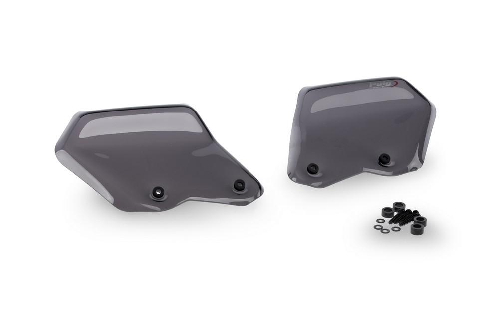 Extensiones paramanos originales Yamaha MT-07 Tracer 2016-2019 ahumadas oscuras