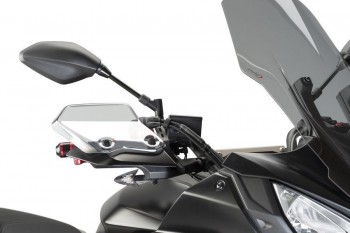 Extensiones paramanos originales Yamaha MT-07 Tracer 2016-2019 transparentes
