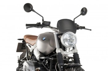 Placa frontal BMW R nineT Scrambler 2016-2020 simil carbono