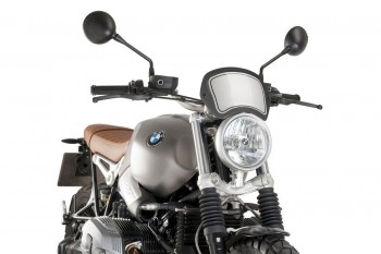 Placa frontal BMW R nineT Scrambler 2016-2020 simil carbono